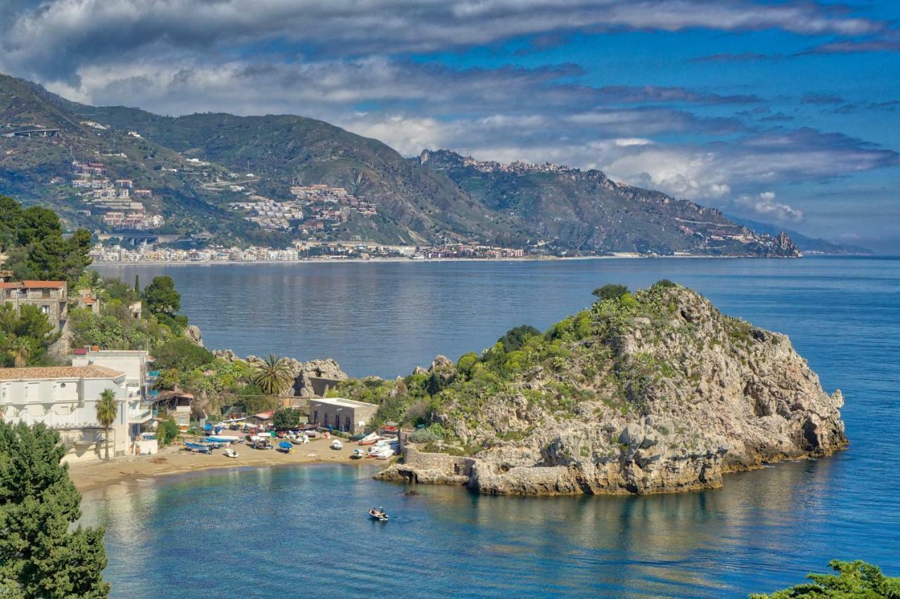 טאורמינה Luxury Apartment And Charm Sea View Isola Bella מראה חיצוני תמונה